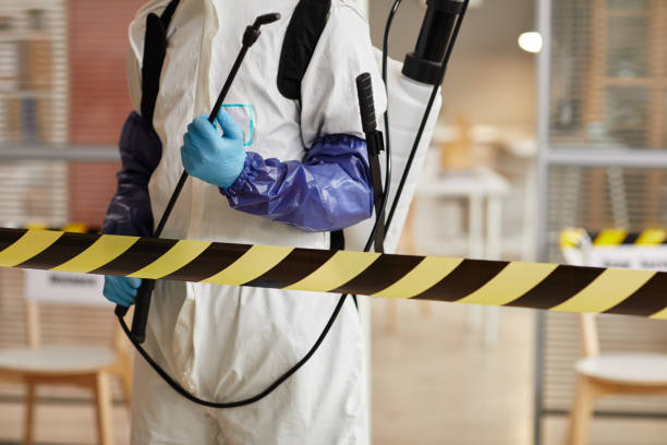 Professional Biohazard Cleanup technician working in Lewiston, UT